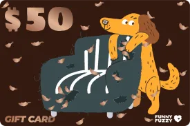 $50 FUNNYFUZZY Gift Card