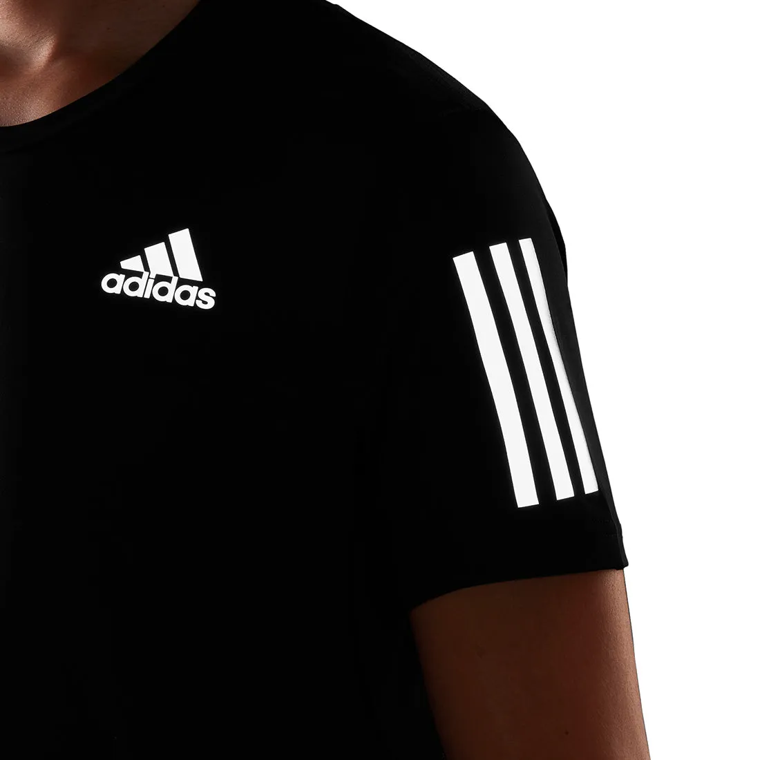 ADIDAS OWN THE RUN TEE MEN BLACK