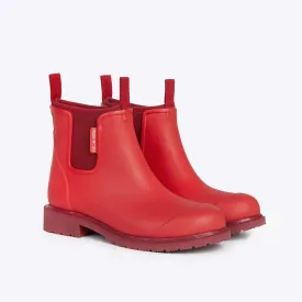 Bobbi Rain Boot // Poppy Red