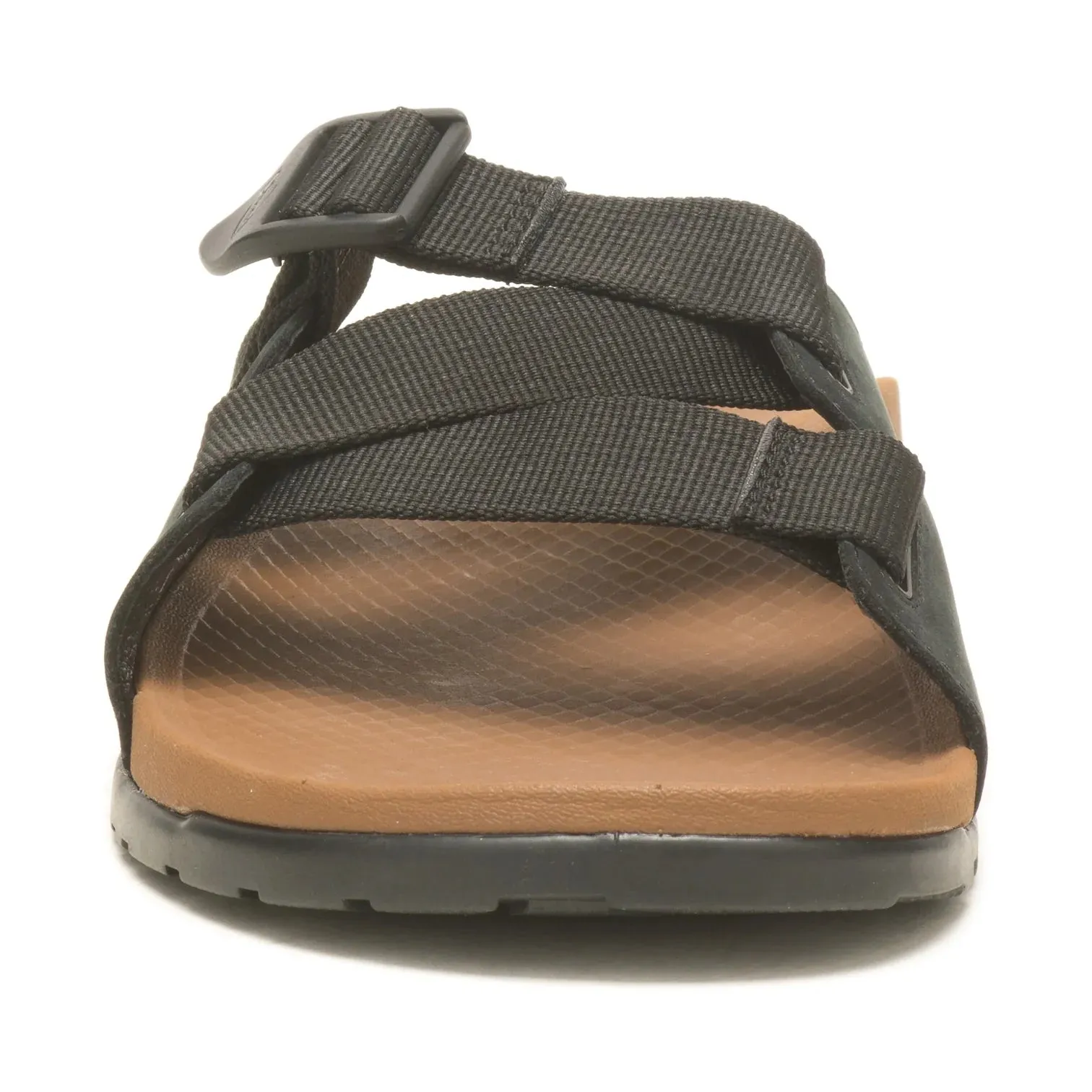 Chaco Lowdown Leather Slide / Women / Black