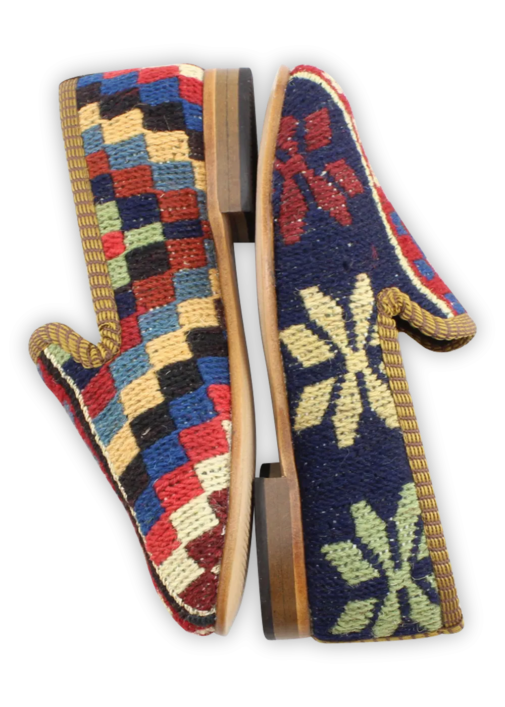 Children's Sumak Kilim Loafers - Size 30