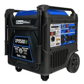 DuroMax XP9500iH 9,500 Watt Portable Dual Fuel Inverter Generator w/ CO Alert