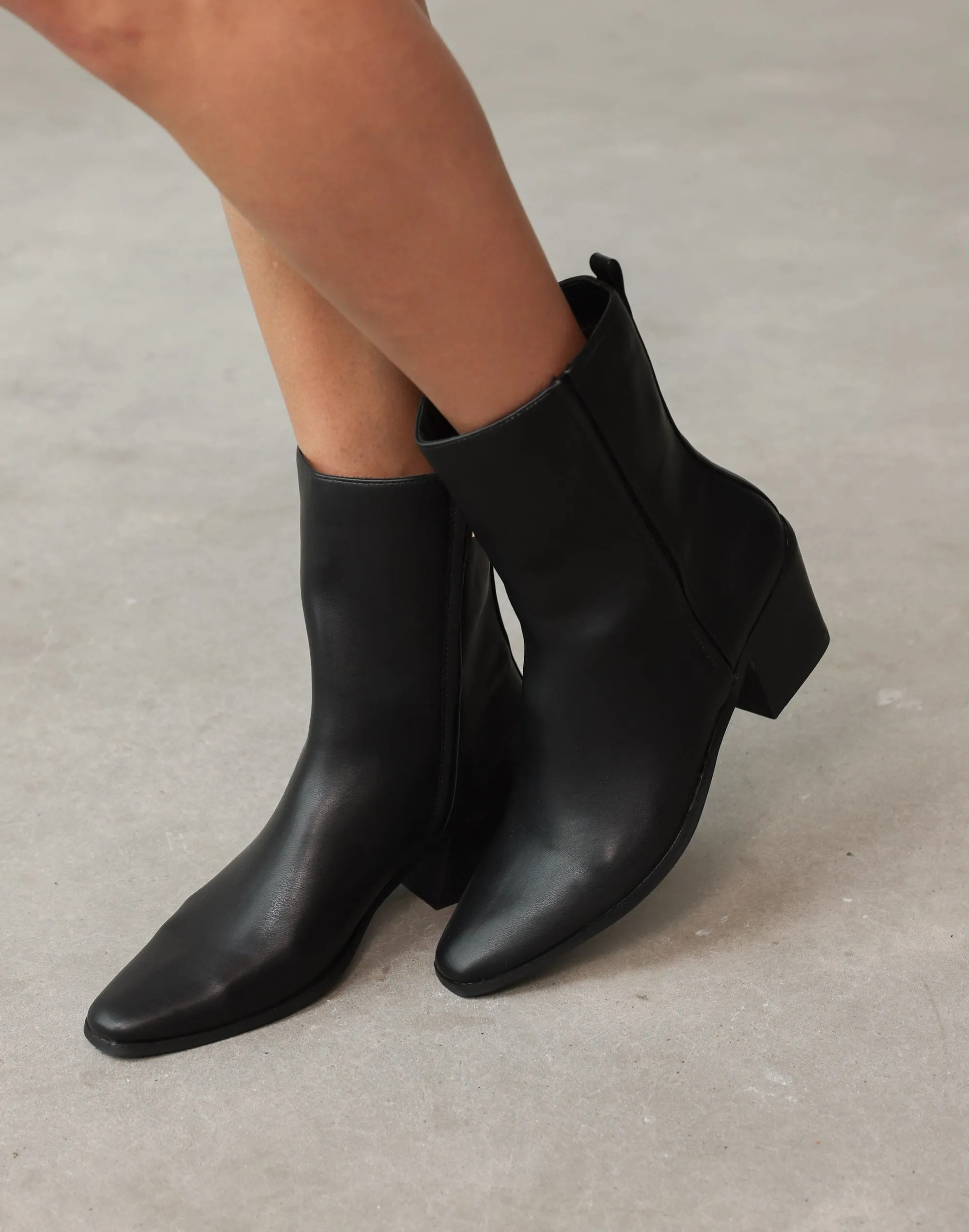 Franklin Boots (Black) - By Billini