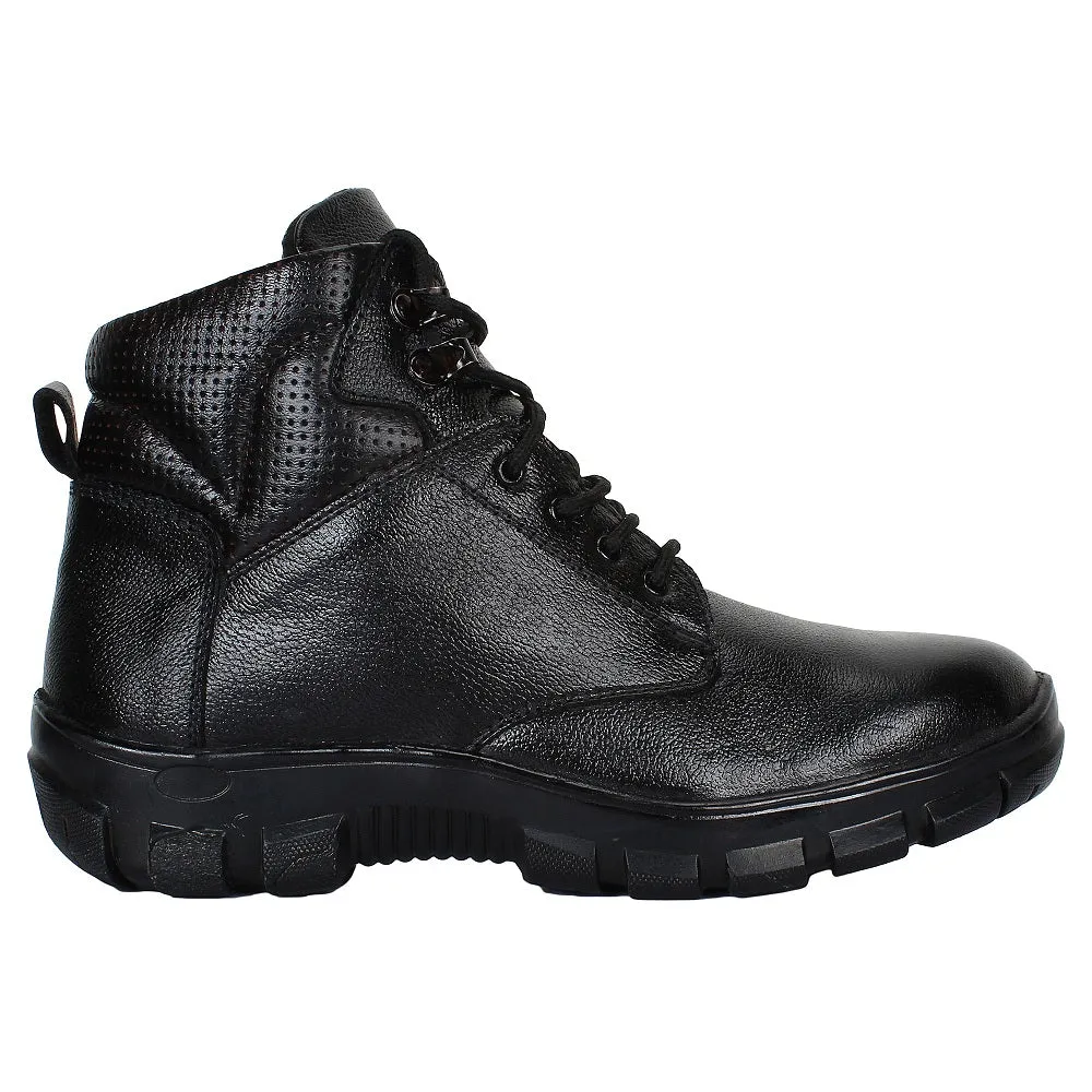 Leather Boots with Steel Toe- Defective