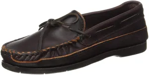 Minnetonka Men's Double Bottom Hardsole Moccasin