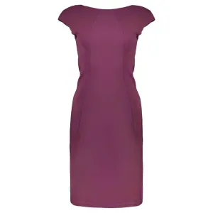 Patrizia Pepe Purple Elastane Dress