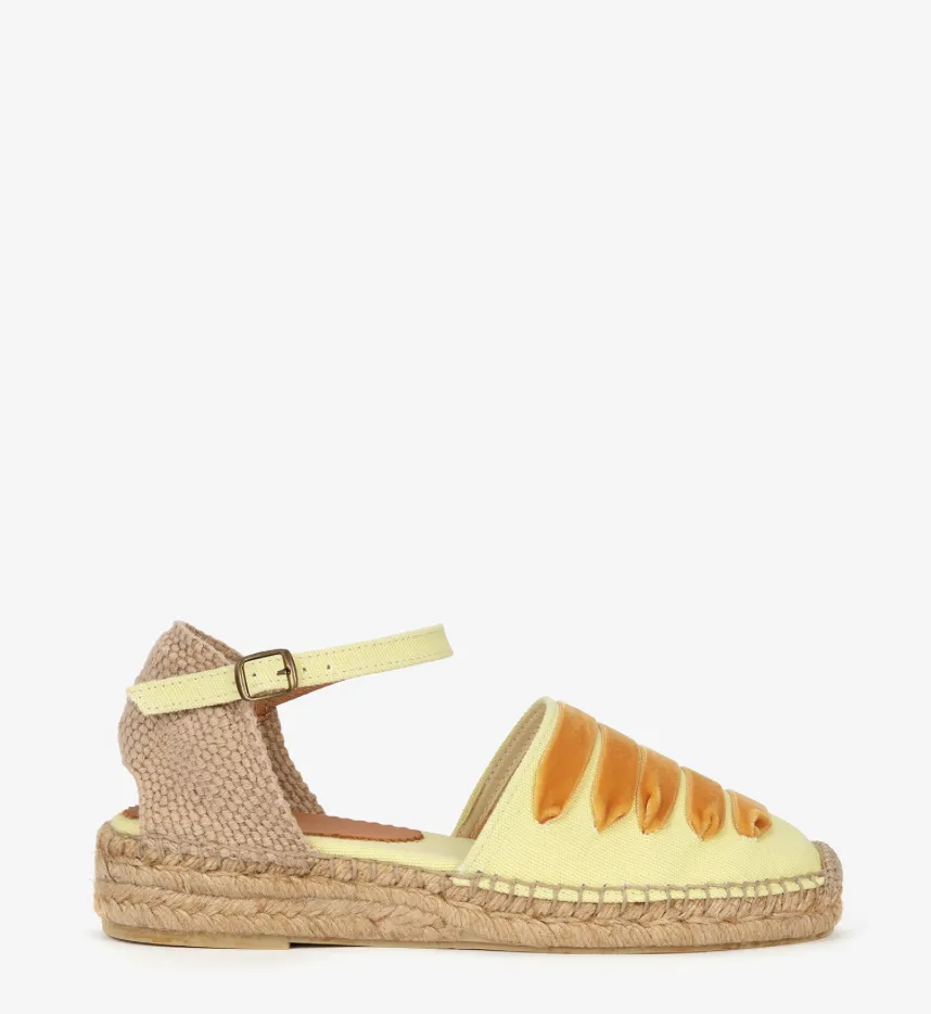 Penelope Chilvers Lemon Low Mary Jane Espadrille