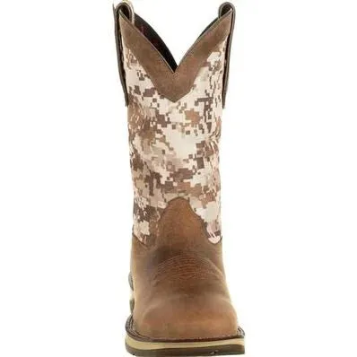 REBEL™ BY DURANGO® DESERT CAMO PULL-ON WESTERN BOOT | DDB0166