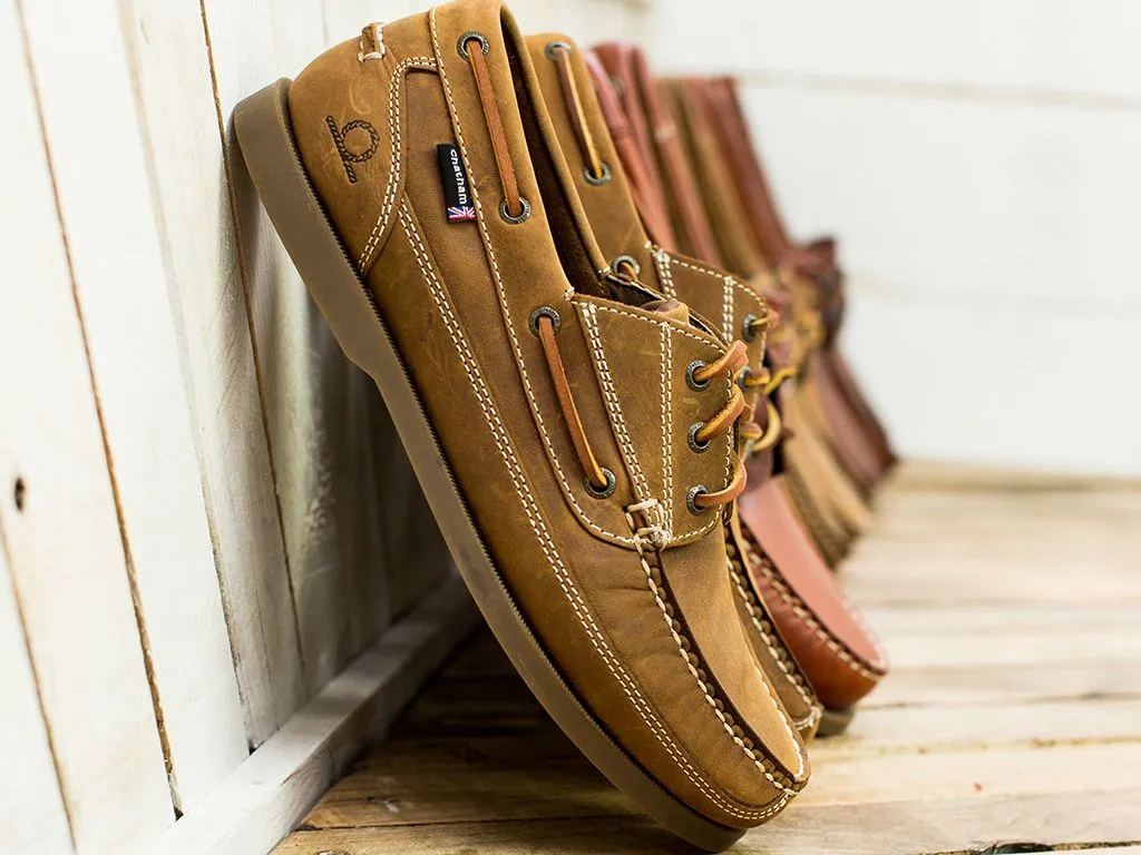 Rockwell G2 Leather Boat Shoes - Walnut