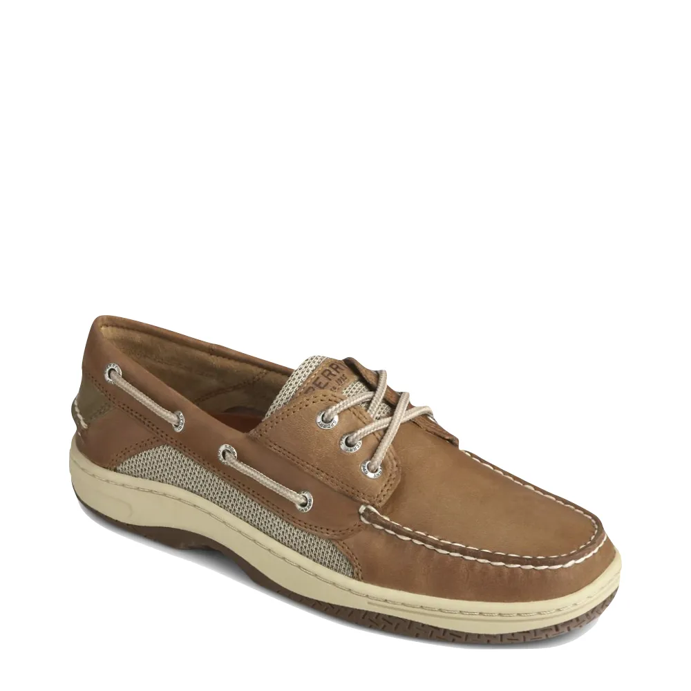 Sperry Men's Billfish Leather 3 Eye Boat Shoe (Dark Tan)