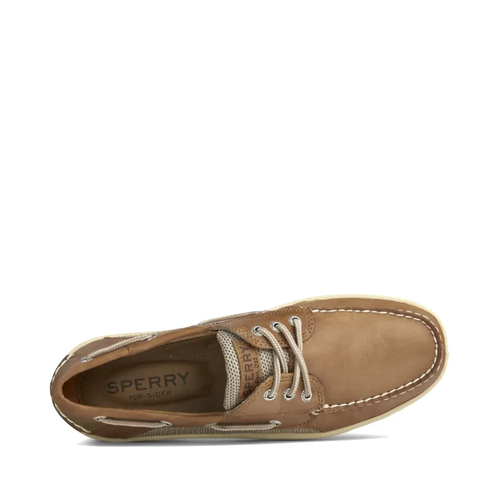 Sperry Men's Billfish Leather 3 Eye Boat Shoe (Dark Tan)