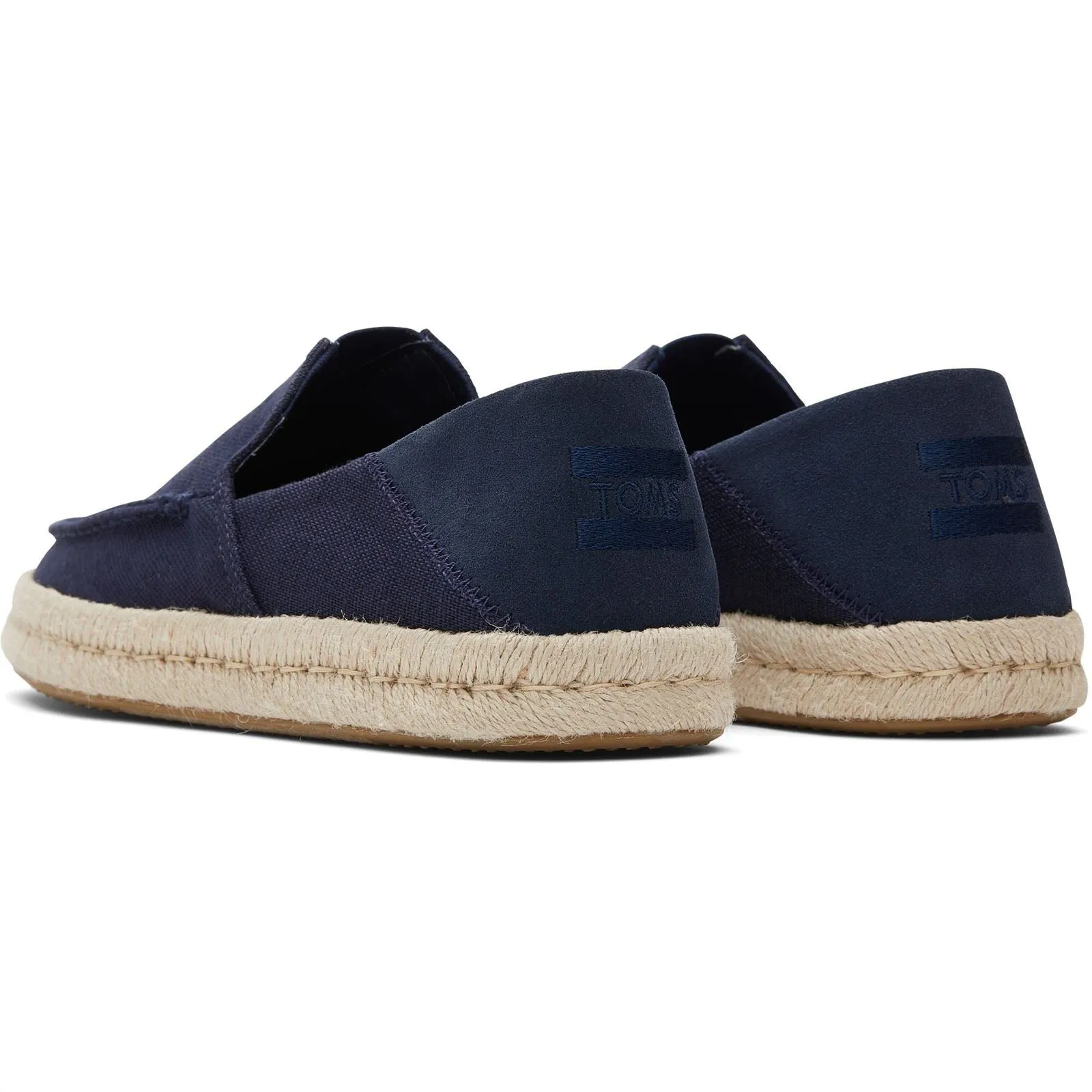 TOMS Alonso Jute Men's Navy Espadrilles