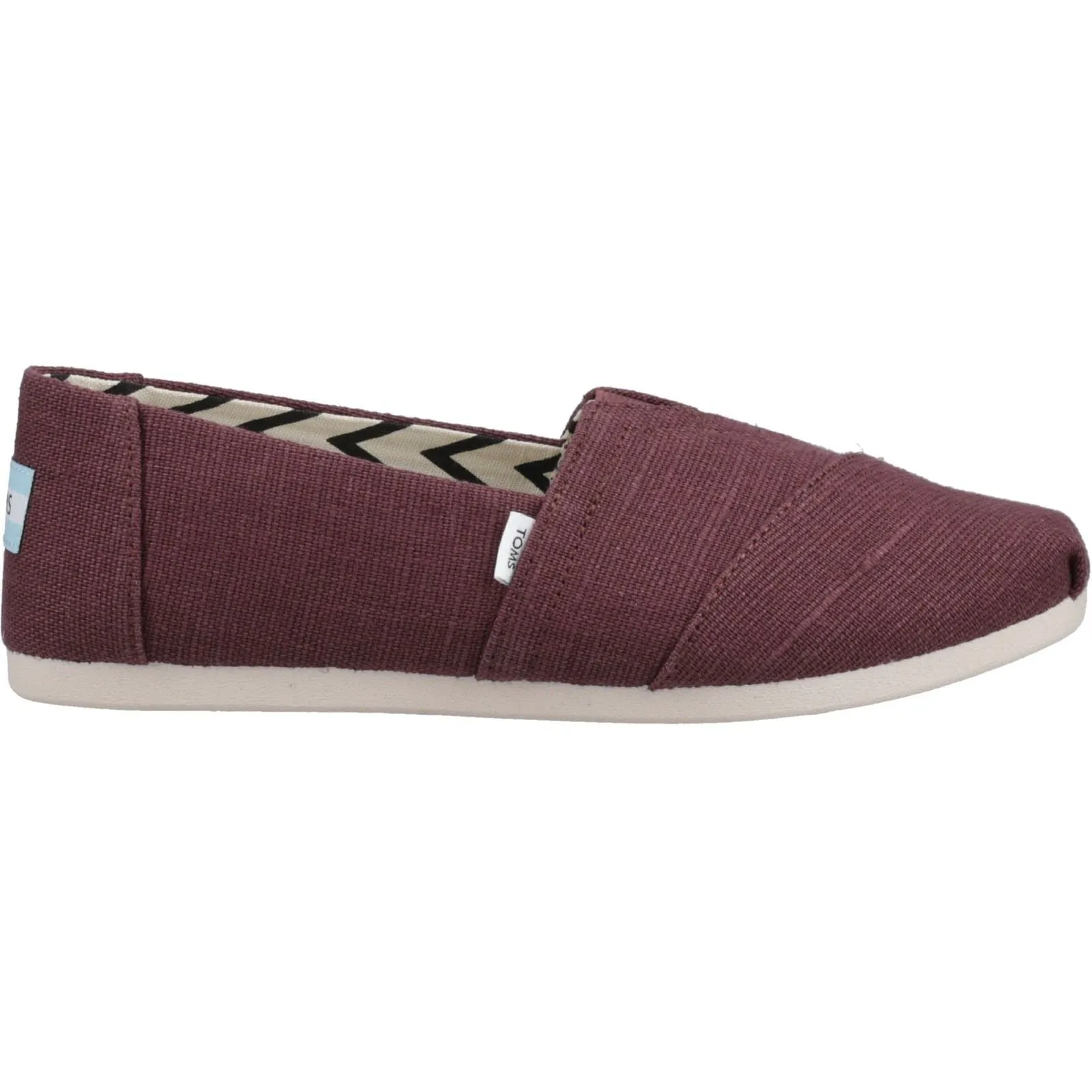 TOMS Alpargata Jute Women's Burgundy Espadrilles