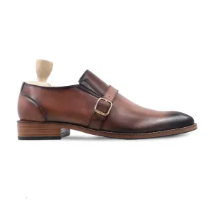 Twila - Men's Brown Patina Calf Leather Loafer